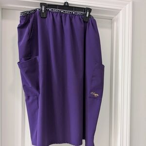 C. Saucy Purple Scrub Skirt